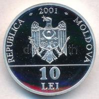 Moldova 2001. 10L Ag "Európai vadmacska" T:PP
Moldova 2001. 10 Lei Ag "European Wild...