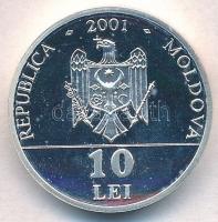 Moldova 2001. 10L Ag "Zöld harkály" T:PP
Moldova 2001. 10 Lei Ag "Green Woodpecker&q...