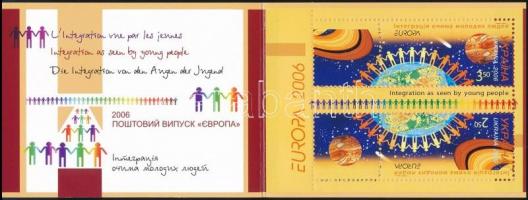Europa CEPT: Integráció bélyegfüzet, Europa CEPT: Integration stamp-booklet