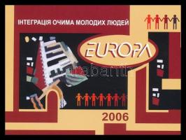 Europa CEPT: Integration stamp-booklet Europa CEPT: Integráció bélyegfüzet