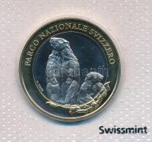 Svájc 2010. 10Fr Cu-Ni/Al-Br bimetál "Mormota" T:1 Switzerland 2010. 10 Francs Cu-Ni/Al-Br bi-metallic "Marmot" C:UNC Krause KM#134