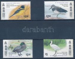 HONG KONG nemzetközi bélyegkiállítás, vándormadarak sor, Hong Kong international stamp exhibition, migratory birds set