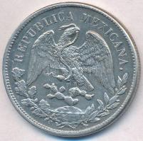 Mexikó 1898Zs FZ 1P Ag T:2
Mexico 1898Zs FZ 1 Peso Ag C:XF
Krause KM#409.3