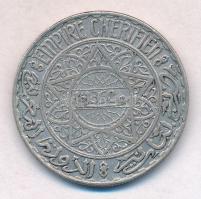Marokkó 1934. 20Fr Ag "V. Mohamed" T:2
Morocco 1934. 20 Francs Ag "Mohammed V" ...