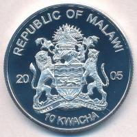 Malawi 2005. 10K ezüstözött Cu-Ni "Kancsil" T:PP
Malawi 2005. 10 Kwacha silver plated Cu-...