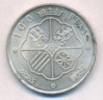 Spanyolország 1966. (67) 100P Ag "Caudillo" T:1-,2 kis ph.
Spain 1966. (67) 100 Pesetas A...