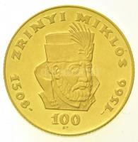 1966. 100Ft Au "Zrínyi Miklós" (8,38g/0.900) T:1-,2 (P)  Hungary 1966. 100 Forint Au &quot...