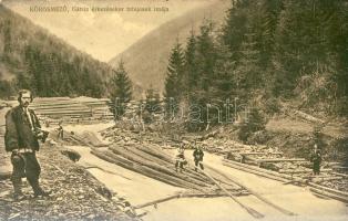 Körösmező raftsmen