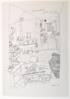 Würtz Ádám huszonöt rajza József Attila születésének 70. évfordulójára. Bp., [1975], Magvető. Vászon...