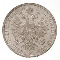 Ausztria 1860A 1Fl Ag "Ferenc József" T:1-
Austria 1860A 1 Florin Ag "Franz Joseph&q...