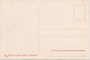 Bajmóc, Bojnice; Gróf Pálffy várkastély. Gubits B. kiadása Privigyén 1732. / castle (EK)