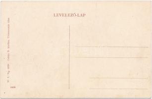 Bajmóc, Bojnice; Gróf Pálffy várkastély nyugati oldala. W. L. Bp. 4535. Gubits B. kiadása / castle