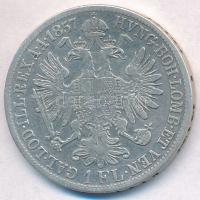 Ausztria 1857A 1Fl Ag "Ferenc József" T:2-,3
Austria 1857A 1 Florin Ag "Franz Joseph...