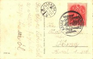 Kőszeg, M. kir. Hunyadi Mátyás reáliskolai nevelőintézet. Róth Jenő kiadása + 1938 Kassa visszatért ...