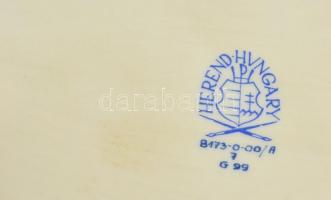 Herendi plakett "Champion du monde d'escrime vétérans Siófok-Hongrie" felrattal, jelz...