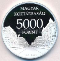 2009. 5000Ft Ag "Világörökség helyszínek: Budapest" tanúsítvánnyal T:PP 
Adamo EM223
