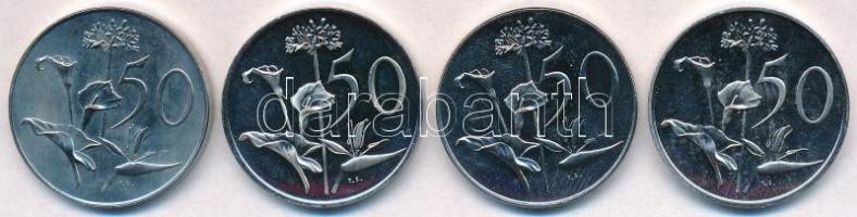 Dél-Afrika 1966. 50c Ni "Jan van Riebeeck" + 1968. 50c Ni "Chalres Swart" + 1969...