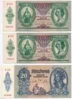 1936. 10P (2x) + 1941. 20P T:I,I-