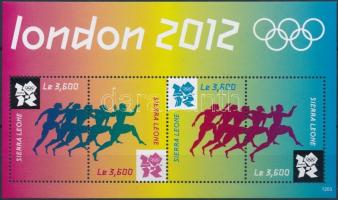 Nyári Olimpia, London kisív, Summer Olympics, London mini sheet
