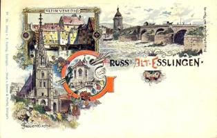 Alt Esslingen Litho