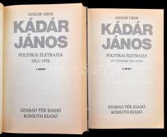 Huszár Tibor: Kádár 1-2. kötet. Bp.,2003, Szabad Tér-Kossuth. Kiadói kartonált papírkötés