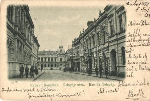 1899 Nyitra, Nitra; Telegdy utca / street view (EB)