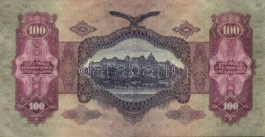 1930. 100P "*"-gal III. Numizmatikai "Hírös nap" 1989..." propaganda fny-sa...