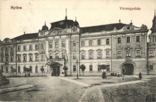 Nyitra, Nitra; Vármegyeház. Fürst Sz. kiadása / county hall