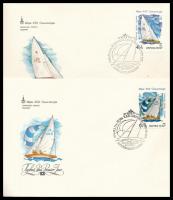 Nyári Olimpia 1980, Moszkva sor 5 db FDC-n Summer Olympics 1980, Moscow set on 5 FDC