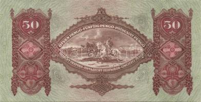 1932. 50P (3x) III. Numizmatikai "Hírös nap 1989..." T:I