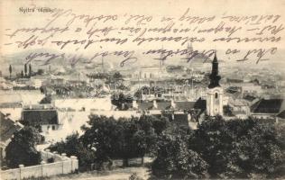 Nyitra, Nitra; látkép. Huszár István kiadása / general view