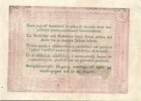 1848. 5Ft "Kossuth bankó" vörösbarna előlapi román "florini" szóban "II&quo...