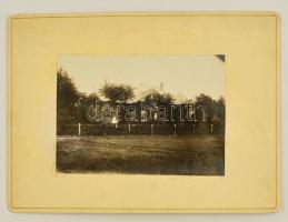 1922 Székkutasi kúria fényképe kartonon 24x18 cm