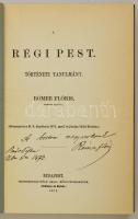 Rómer Flóris: A régi Pest. Bp.,1988, ÁKV. Kiadói egészvászon-kötés, reprint. Jó állapotban