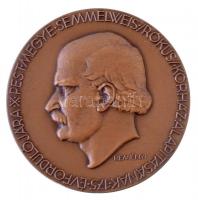 Reményi József (1887-1977) 1956. "Pest Megye Semmelweis (Rókus) Kórház Alapításának 175. évfordulójára / 1781-1956" Br emlékérem kis tokban (60mm) T:1-