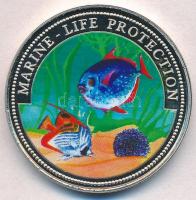 Ghána 1997. 10S Ag "Tengeri élet védelme" multicolor T:PP fo. Ghana 1997. 10 Sika Ag "Marine Life Protection" multicolor C:PP spotted Krause X#15