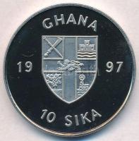Ghána 1997. 10S Ag "Tengeri élet védelme" multicolor T:PP fo.
Ghana 1997. 10 Sika Ag &quo...
