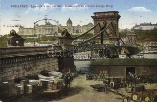 3 db régi magyar városképes lap (Budapest, Szombathely) / 3 pre-1945 Hungarian town-view postcards