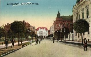 3 db régi magyar városképes lap (Budapest, Szombathely) / 3 pre-1945 Hungarian town-view postcards