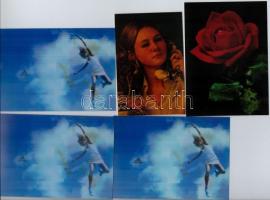 10 db MODERN dimenziós motívumlap / 10 modern dimensional (3D) motive cards