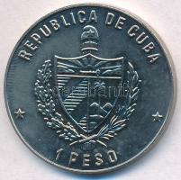 Kuba 1985. 1P Cu-Ni "Krokodil" T:1,1- 
Cuba 1985. 1 Peso Cu-Ni "Crocodile" C:UN...