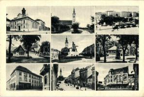 Nagykanizsa - 3 db városképes lap