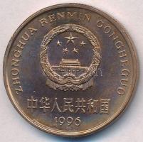 Kína 1996. 5Y Br "Tigris" T:1-
China 1996. 5 Yuan Br "Tiger" C:AU
Krause KM#88...