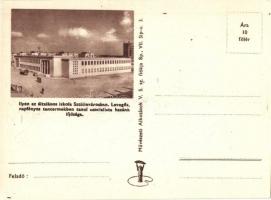 5 db MODERN szocialista levelezőlap, több lap alkalmi bélyegzéssel / 5 MODERN Hungarian socialist po...