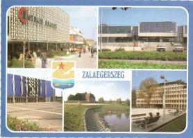 Zalaegerszeg - 7 db modern városképes lap