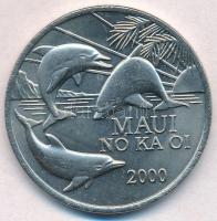 Valley sziget 2000. 1$/1M zseton T:2
Valley Isle 2000. 1 Dollar / 1 Maui jeton C:XF