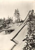 4 db modern síelés, sísport motívumlap / 4 modern ski sport motive cards