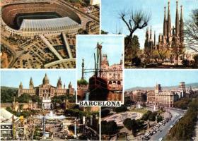 4 db modern stadion motívumlap / 4 modern stadium motive cards