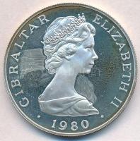 Gibraltár 1980. 1 Crown Ag "Nelson" T:1-(PP) ujjlenyomat
Gibraltar 1980. 1 Crown Ag &quot...