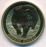 Ausztrália 2008. 1$ Al-Br Vombat T:BU Australia 2008. 1 Dollar Al-Br Common wombat C:BU Krause KM#1168